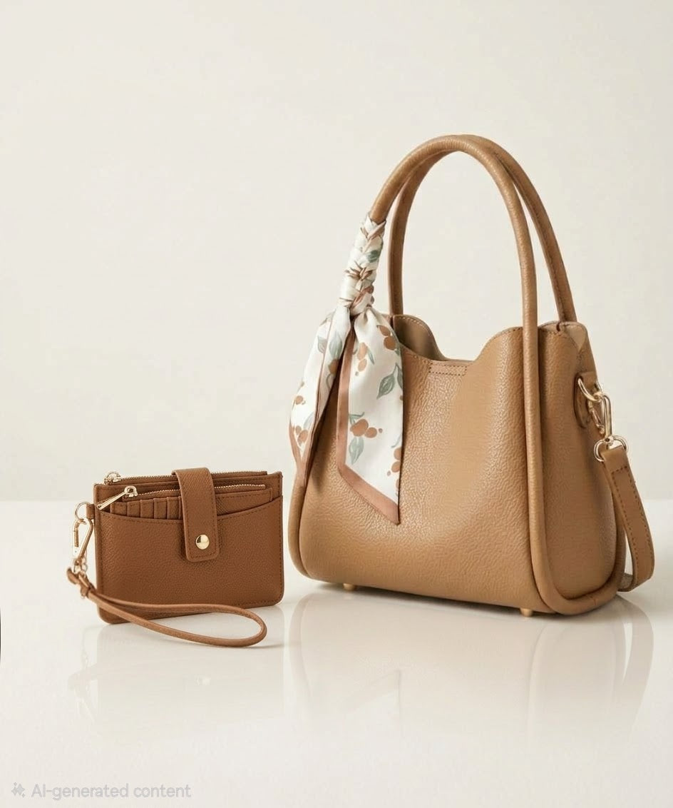 The Milan Satchel & Cardholder Set
